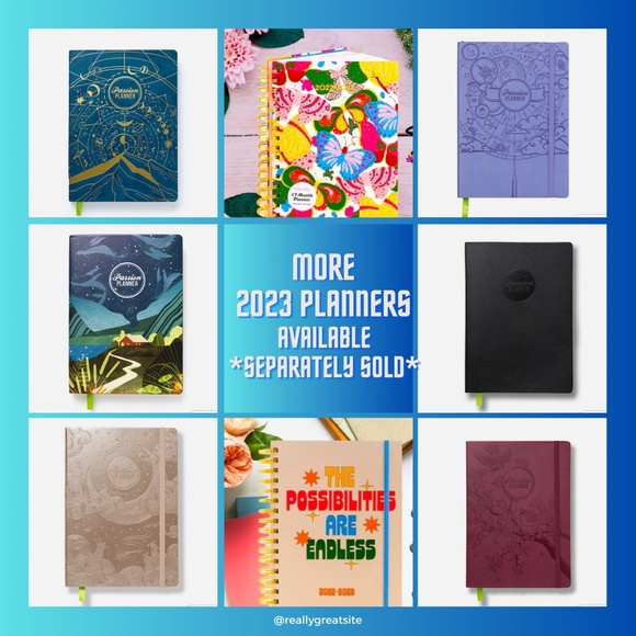 2023 NEW !!! Weekly PASSION PLANNER ALPINE LAKE - Picture 11 of 11